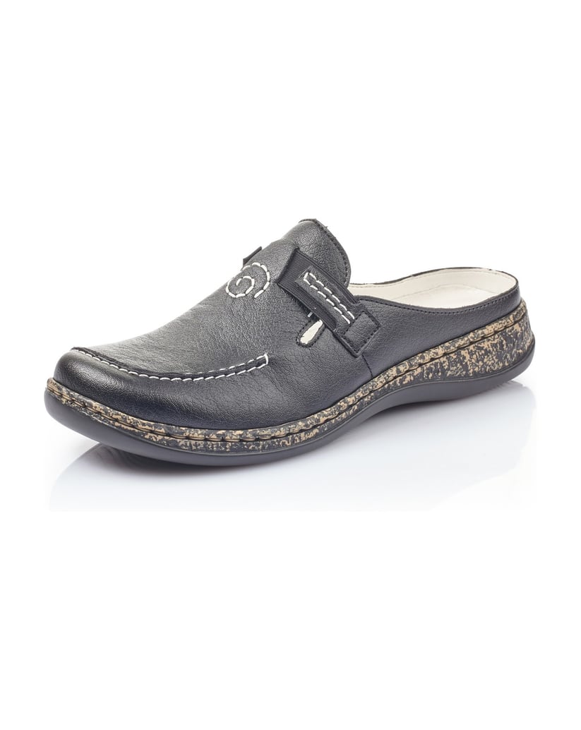Rieker-Clogs-46393-schwarz