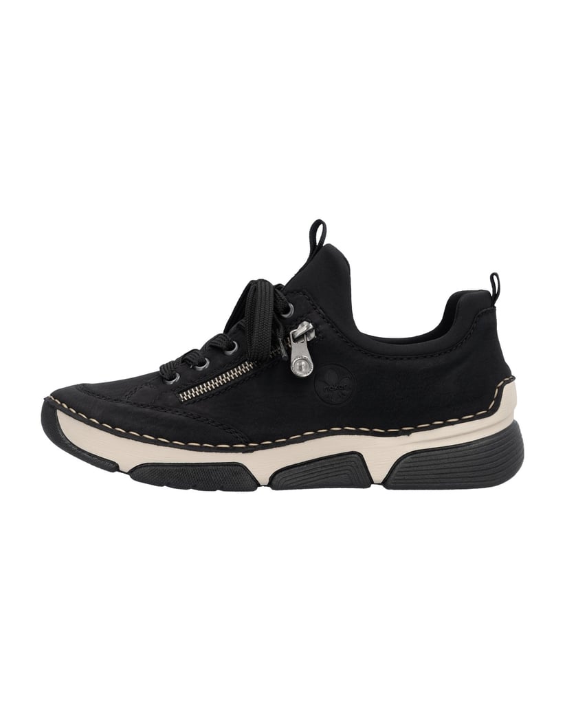 Rieker-Slipper-45973-schwarz