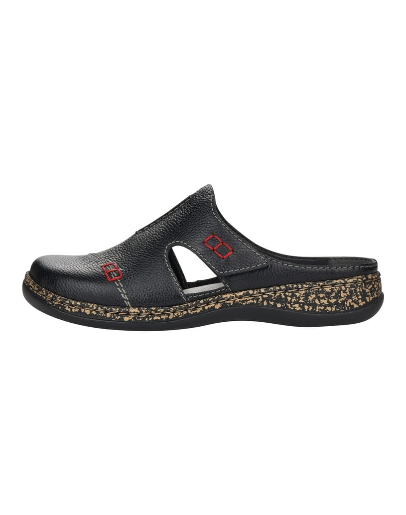 Rieker-Clogs-46362-schwarz