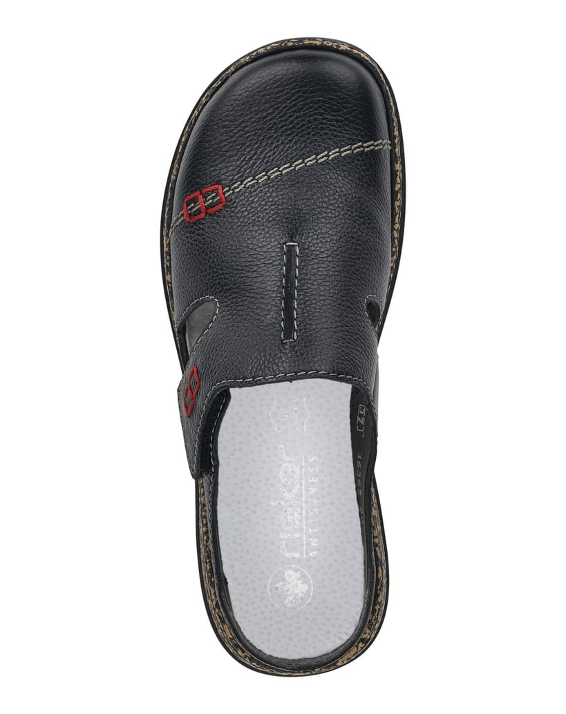 Rieker-Clogs-46362-schwarz