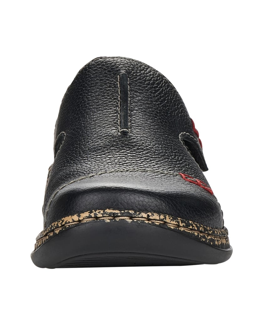 Rieker-Clogs-46362-schwarz