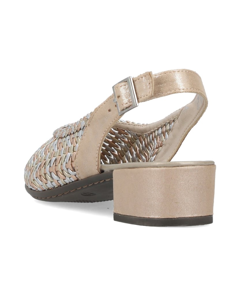 Rieker-Sling-lodičky-47078-zlatá