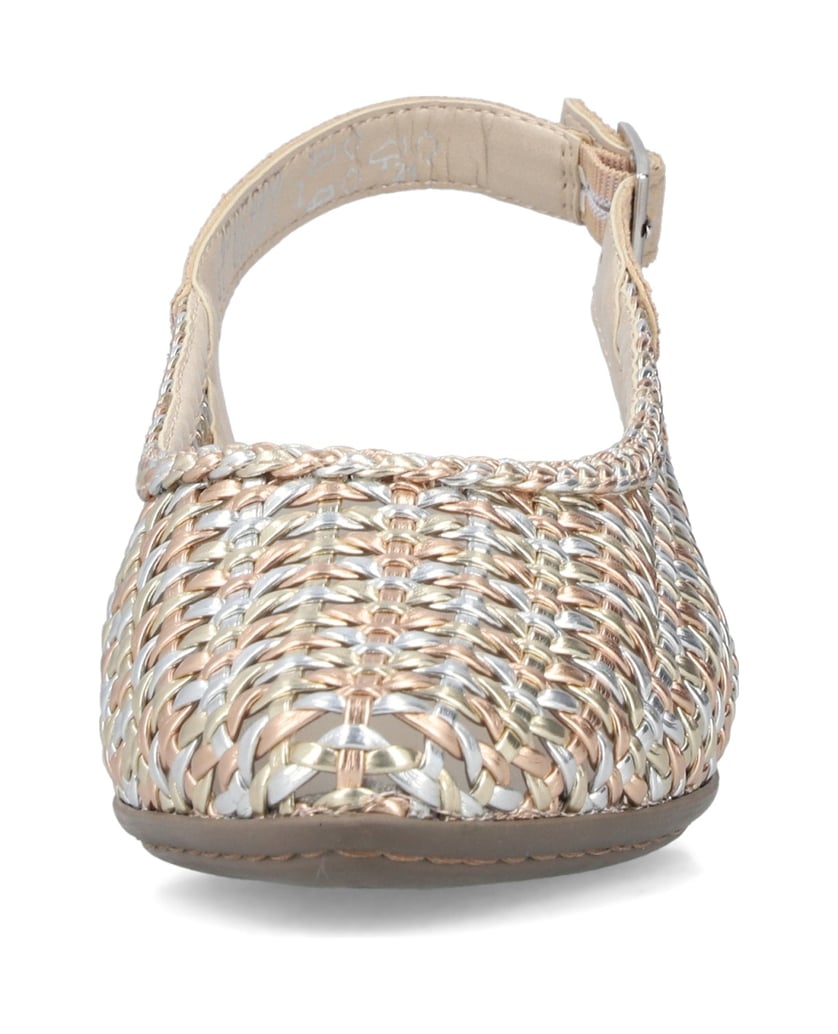Rieker-Sling-lodičky-47078-zlatá