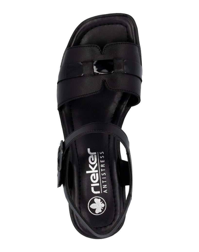 Rieker-Riemchensandaletten-62685-schwarz