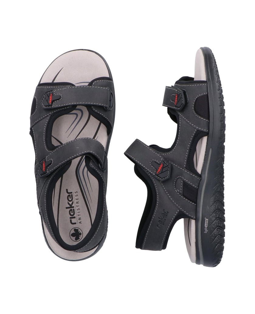Rieker-Trekkingsandalen-26455-schwarz
