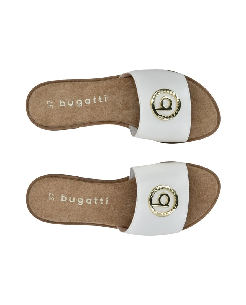 BUGATTI-Pantoletten-weiss