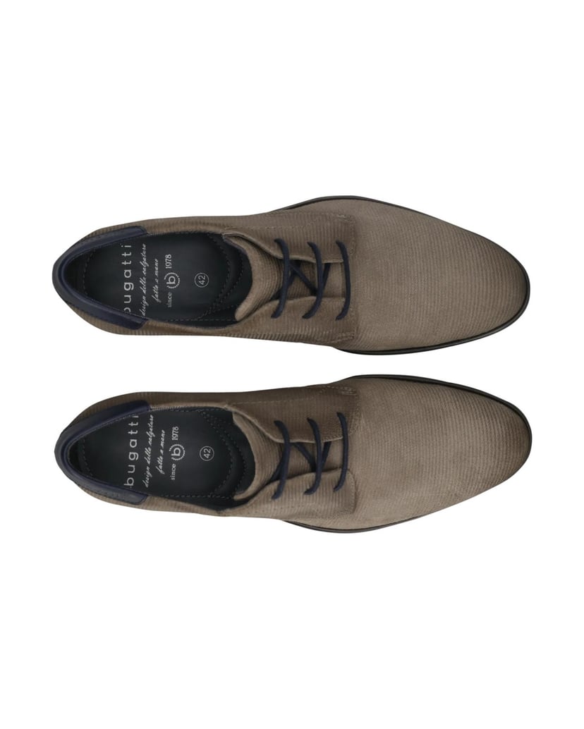 BUGATTI-Business-Schnürer-beige