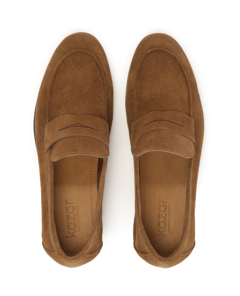 Kazar-Brown-suede-loafers-from-Limited-Collection-hnedá