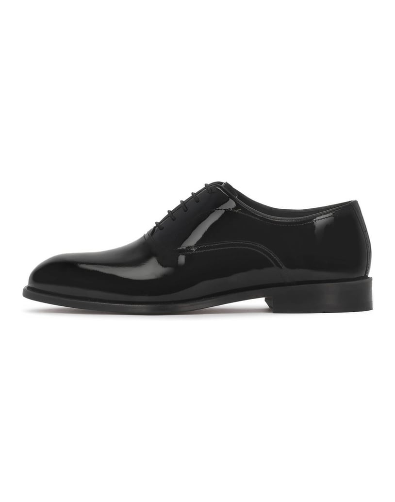 Kazar-Men's-patent-leather-shoes-čierna