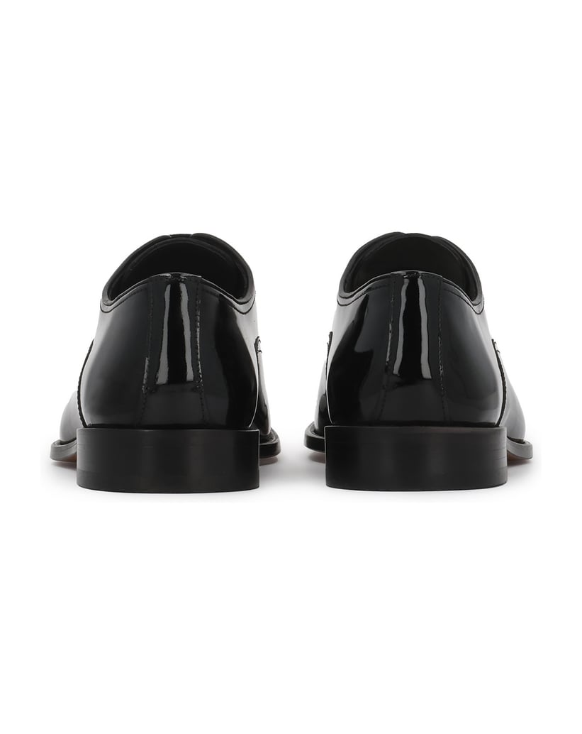 Kazar-Men's-patent-leather-shoes-čierna