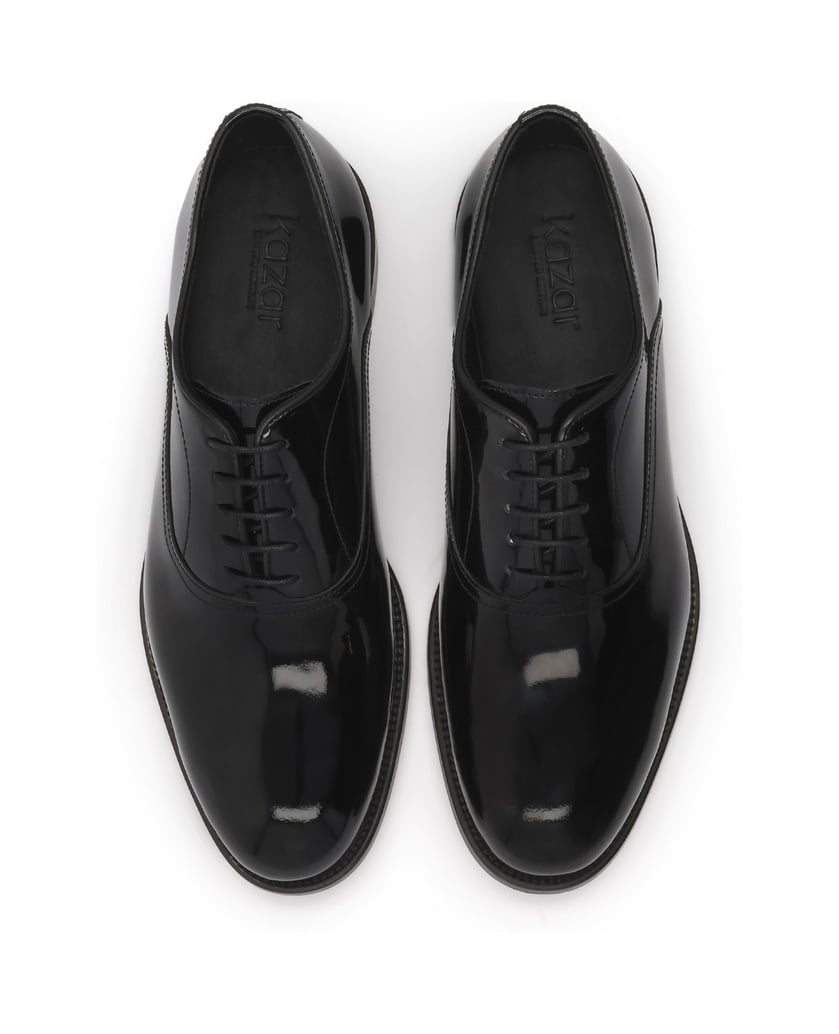 Kazar-Men's-patent-leather-shoes-čierna