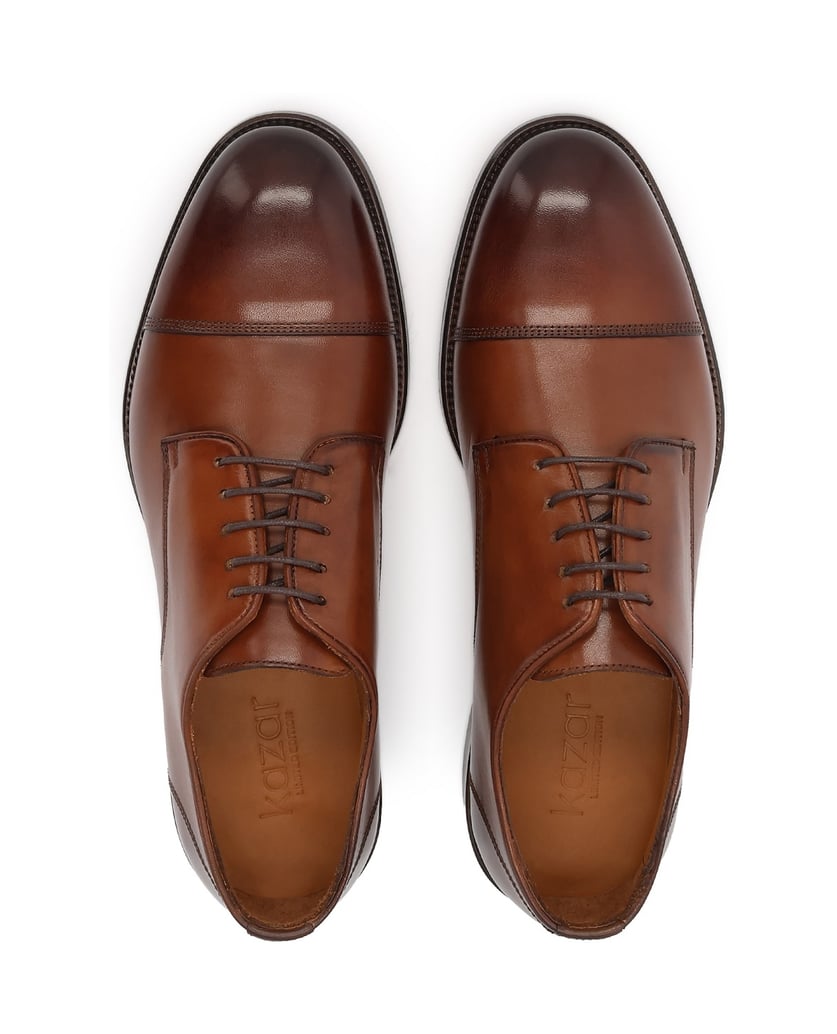 Kazar-Brown-shoes-with-overlapping-toes-hnedá