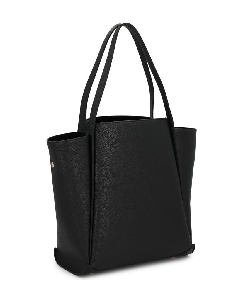 Kazar-Große-Schultertaschen-aus-Leder-schwarz