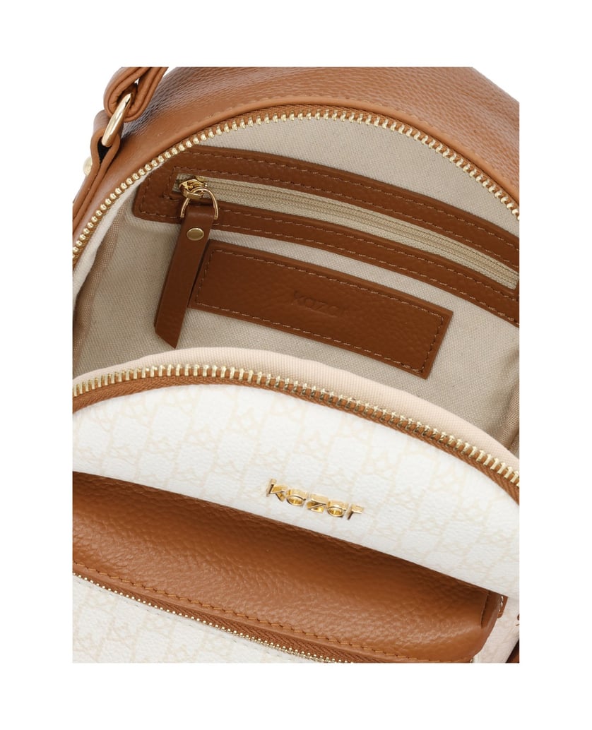 Kazar-Two-tone-leather-backpack-velbloudí