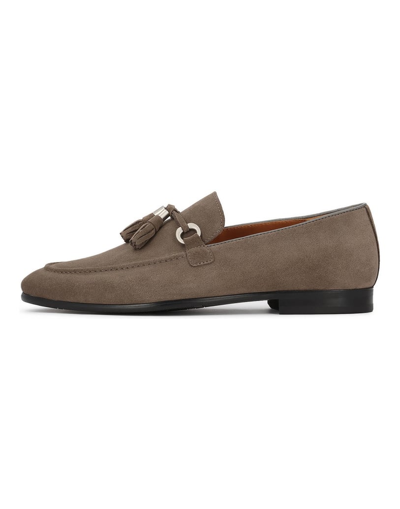 Kazar-Men's-suede-loafers-with-hooks-and-metal-details-tmavošedá