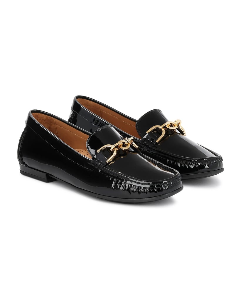 Kazar-Lacquered-black-moccasins-černá