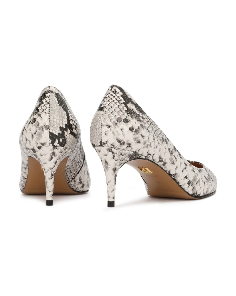 Kazar-Embossed-leather-pumps-biela