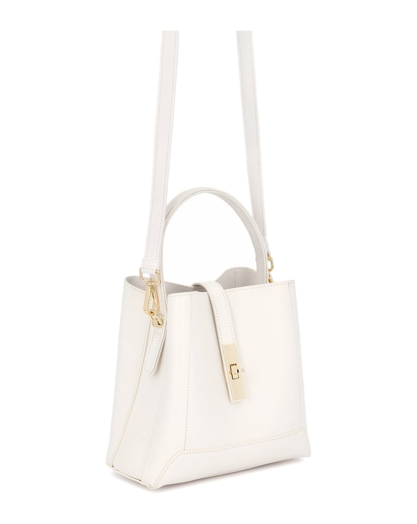 Kazar-Handbag-with-decorative-clasp-and-chain-biela
