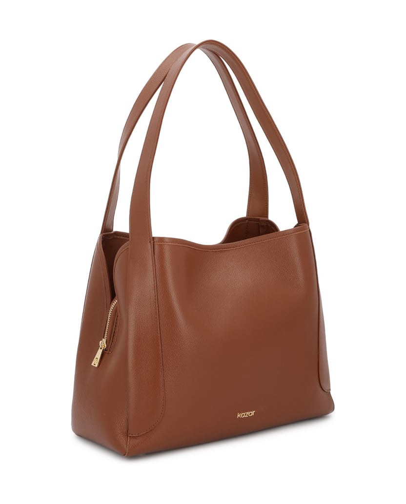 Kazar-Urban-leather-shoulder-bag-hnědá