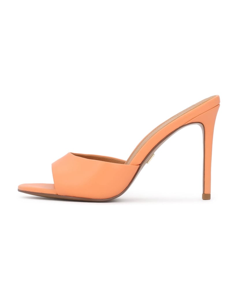 Kazar-Orange-high-heel-mules-oranžová