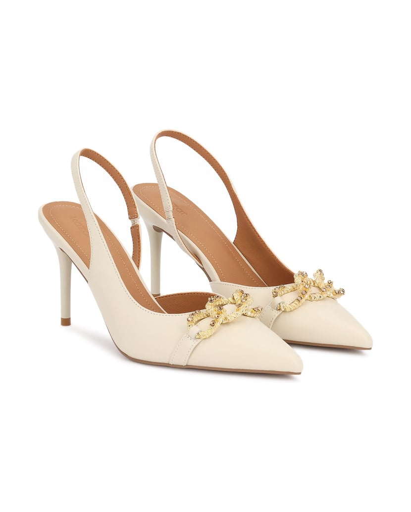Kazar-Slingback-pumps-in-a-shade-of-broken-white-with-jewelry-embellishment-biela