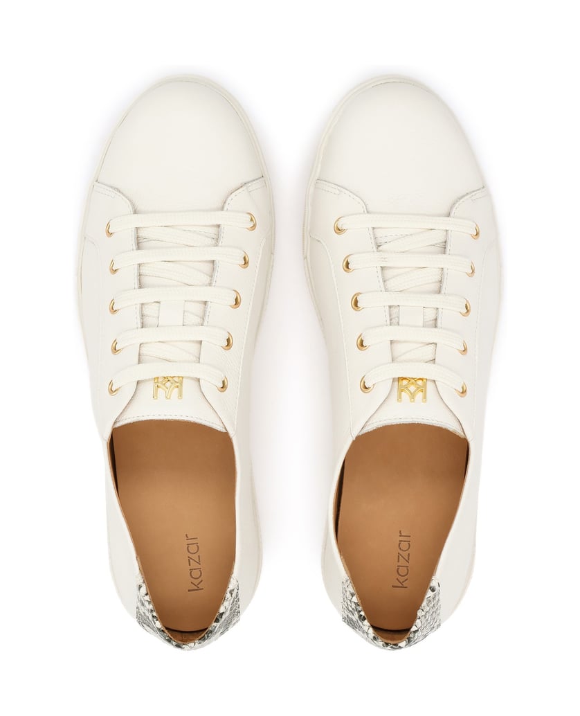 Kazar-Sneakers-with-decorative-insert-biela