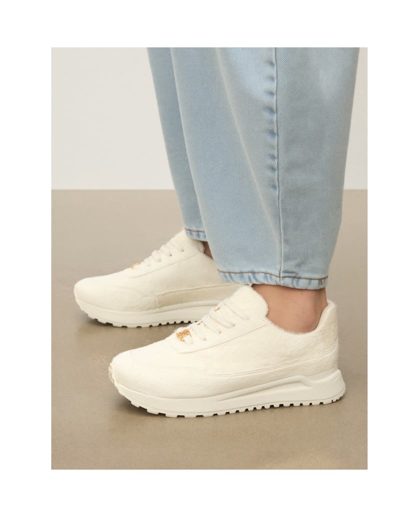 Kazar-Sneakers-with-natural-hair-finish-leather-elements-bílá