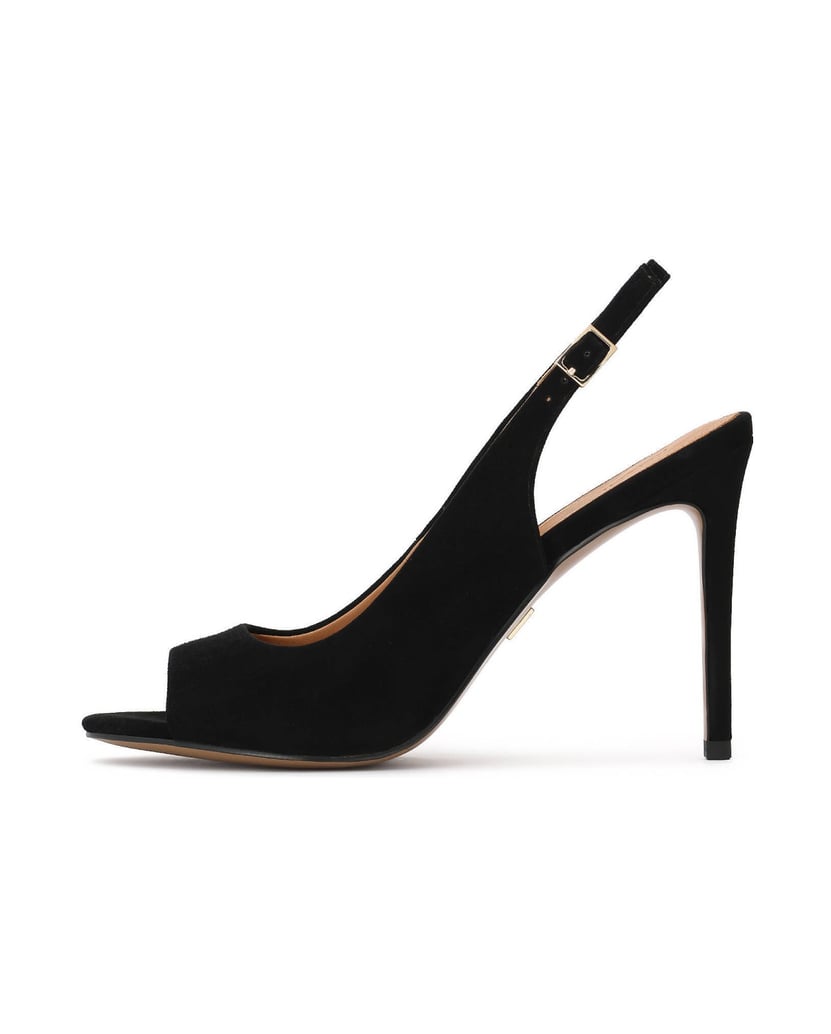 Kazar-Black-pumps-with-open-heel-and-peep-toe-nose-čierna
