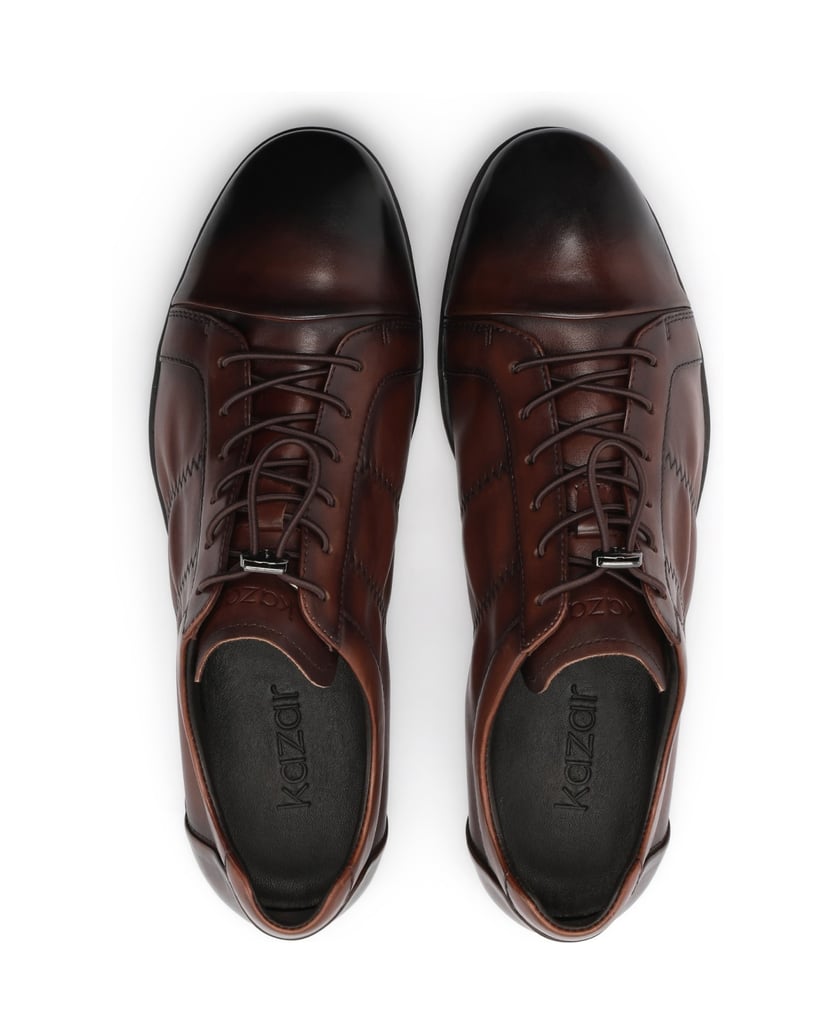 Kazar-Brown-men's-leather-shoes-with-shaded-upper-hnedá
