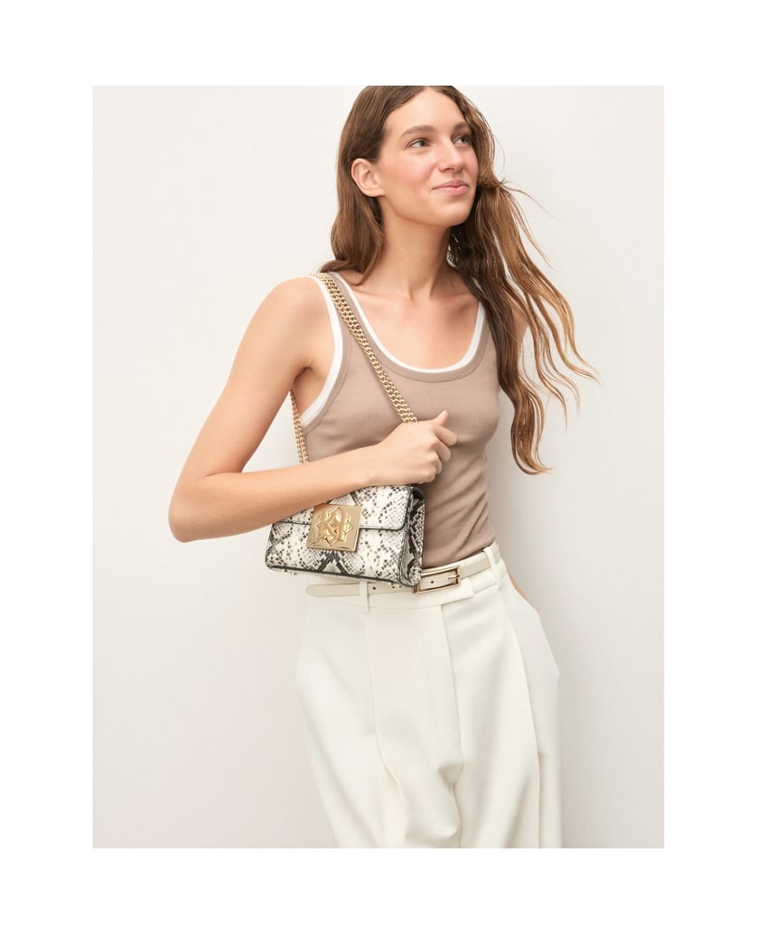 Kazar-Snake-small-handbag-with-chain-bílá
