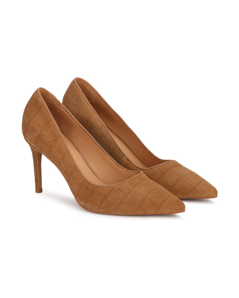 Kazar-Brown-pumps-with-an-exotic-pattern-ťavia