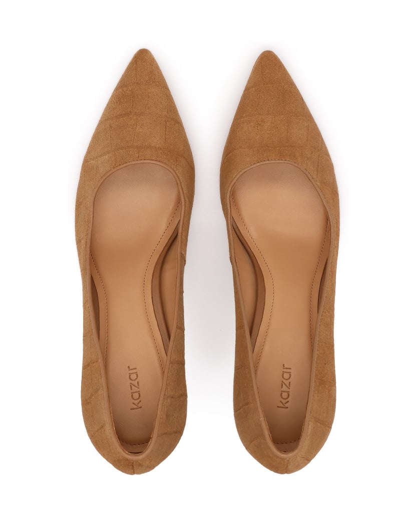 Kazar-Brown-pumps-with-an-exotic-pattern-ťavia