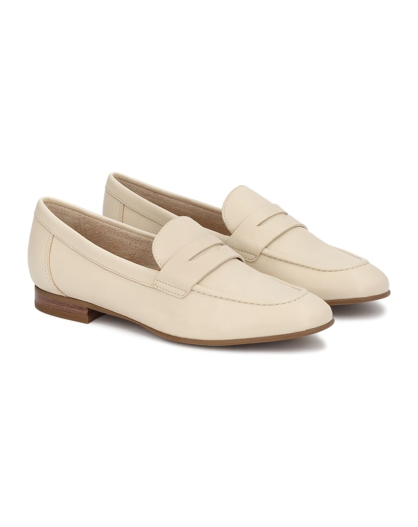 Kazar-Halbschuhe-aus-Leder-zum-Hineinschlüpfen-weiss