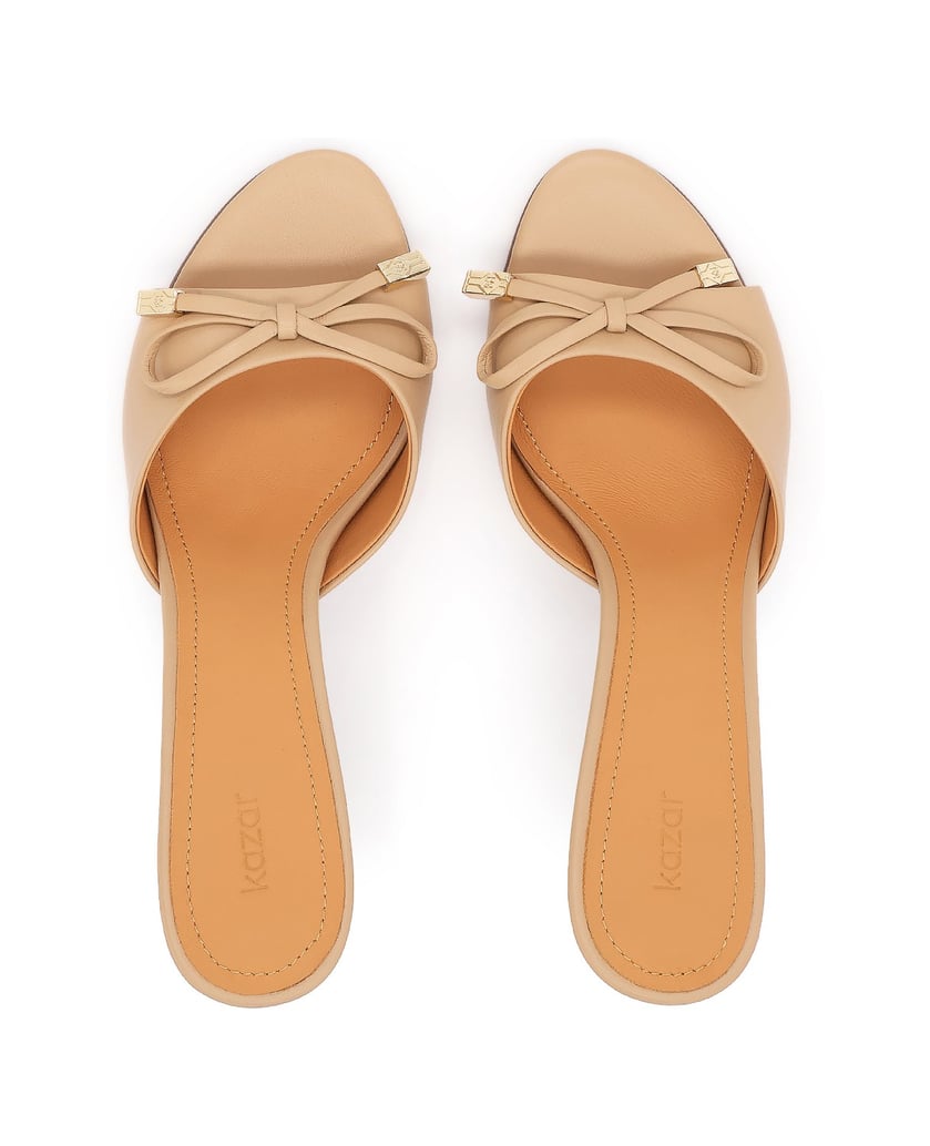 Kazar-Beige-leather-stiletto-mules-with-a-decorative-bow-béžová