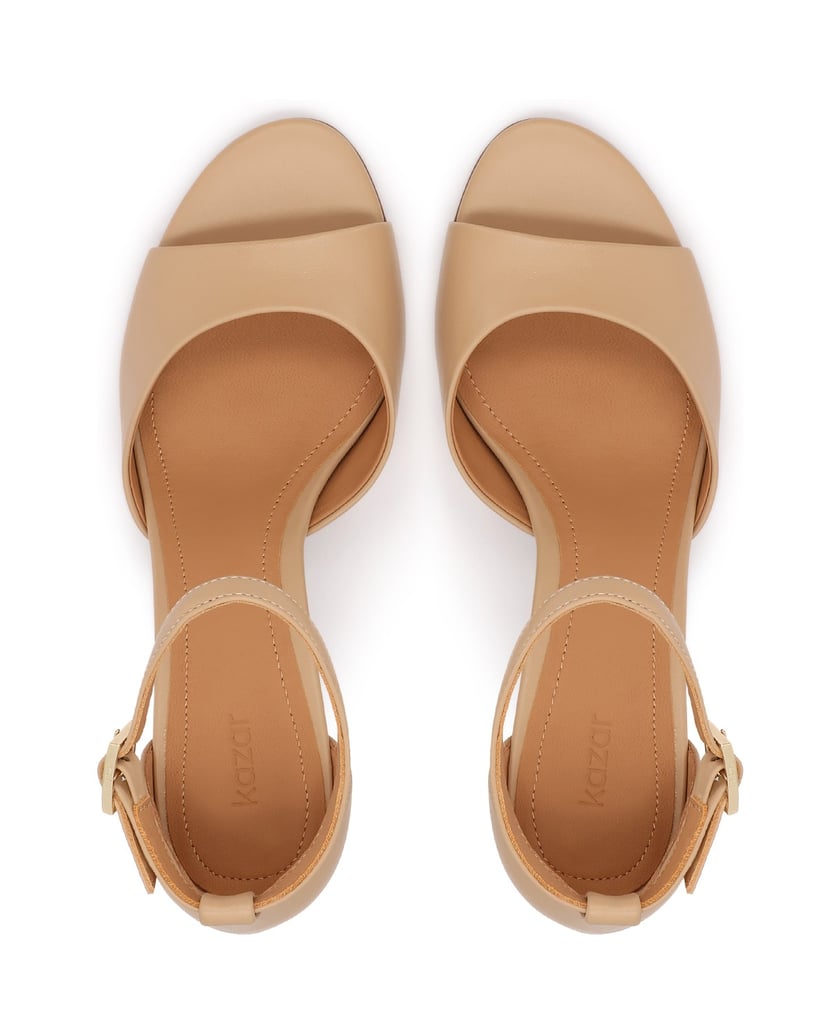 Kazar-Beige-heeled-sandals-béžová