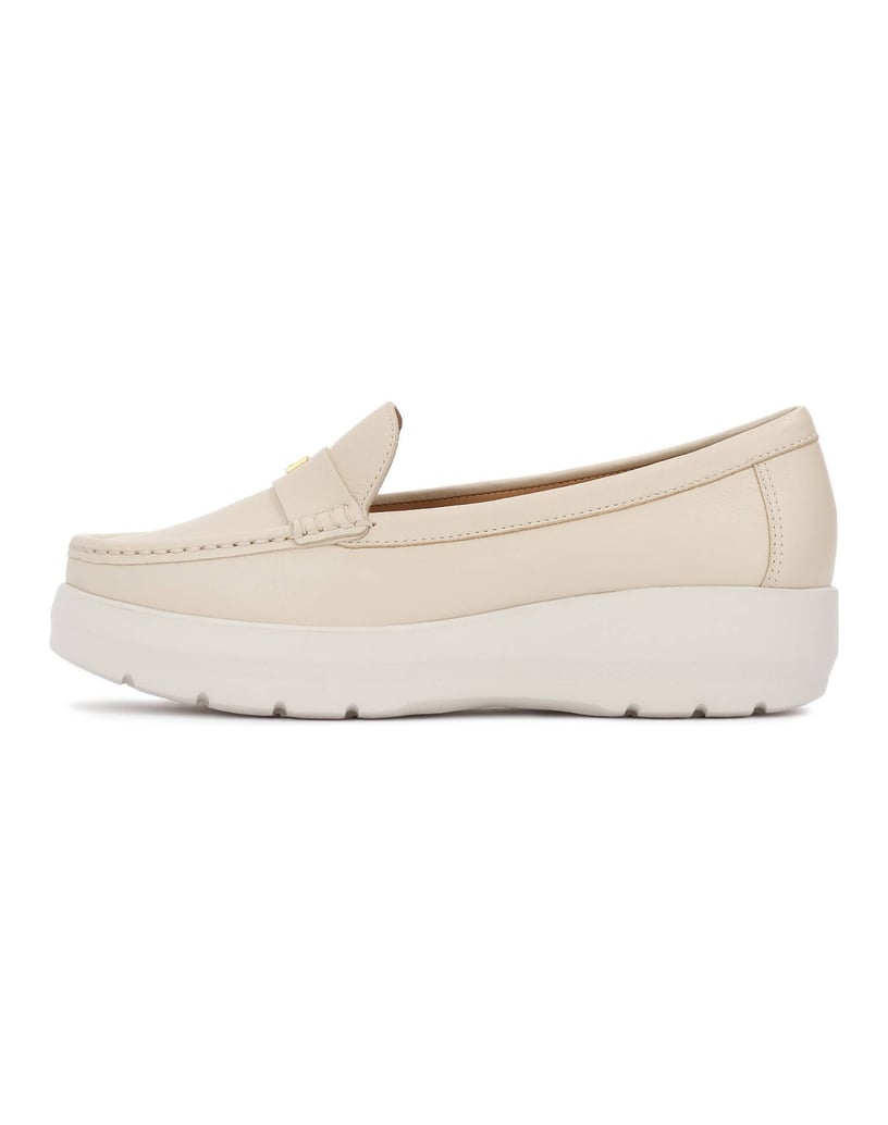 Kazar-Leather-slip-on-shoes-with-thick-sole-biela