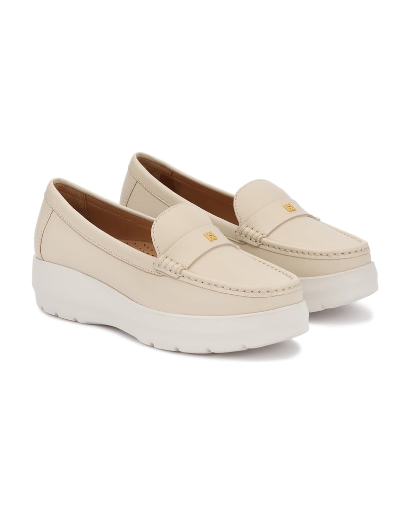 Kazar-Leather-slip-on-shoes-with-thick-sole-biela