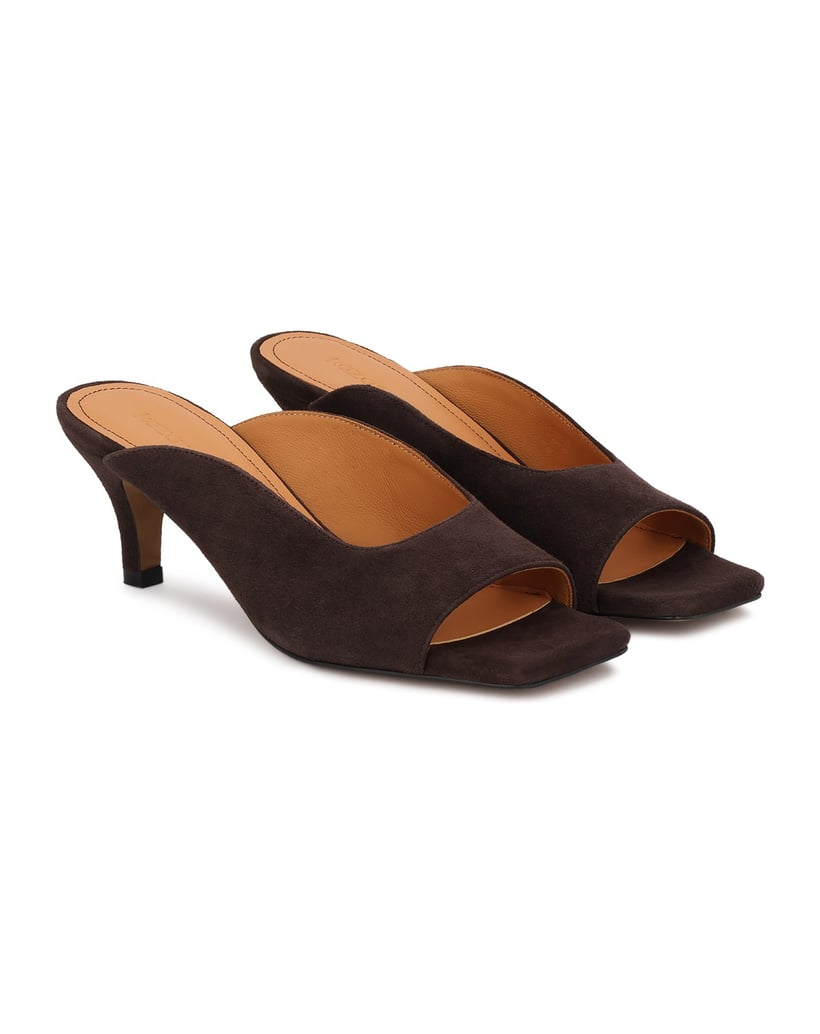Kazar-Suede-mules-with-a-fashionable-cut-tmavá-hnedá