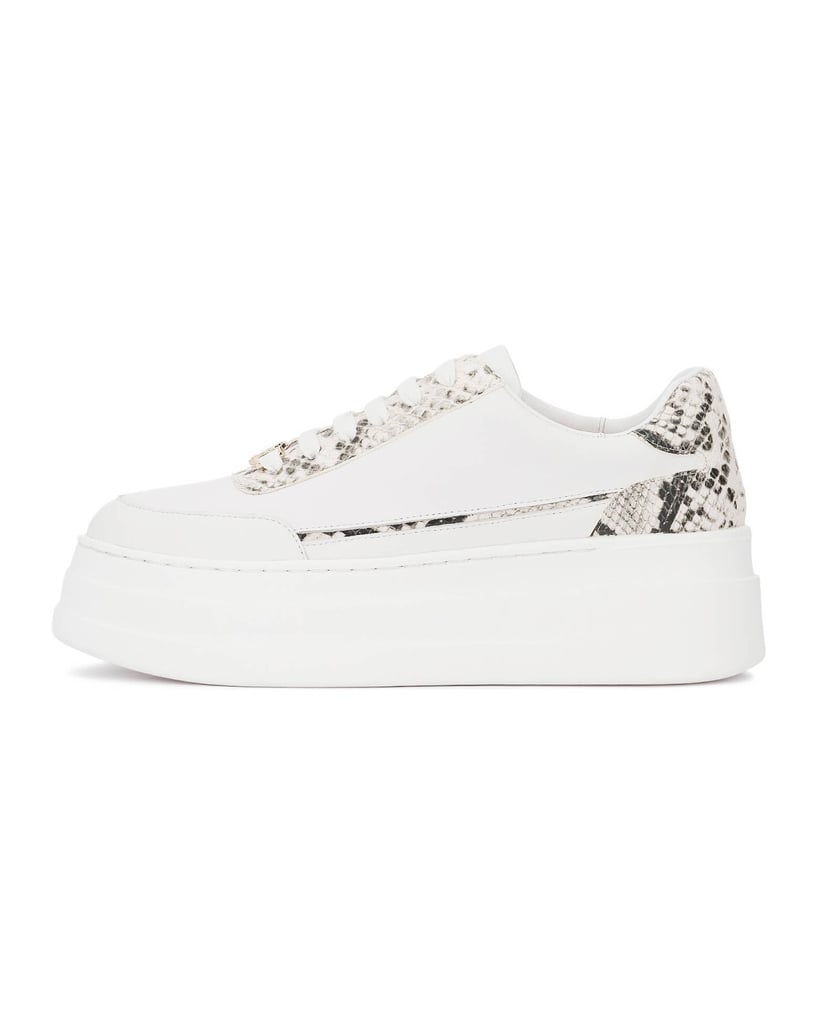 Kazar-White-leather-sneakers-with-snakeskin-motif-bílá