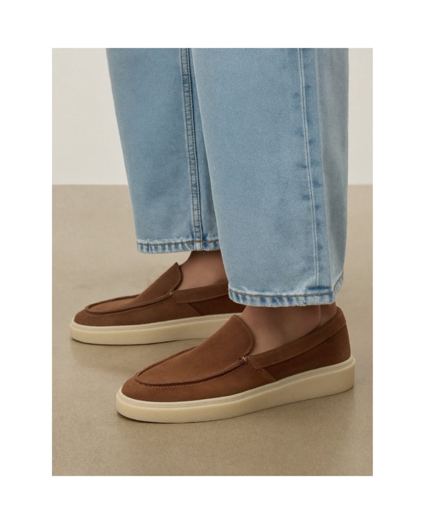 Kazar-Brown-suede-loafers-with-a-sneaker-style-sole-hnedá