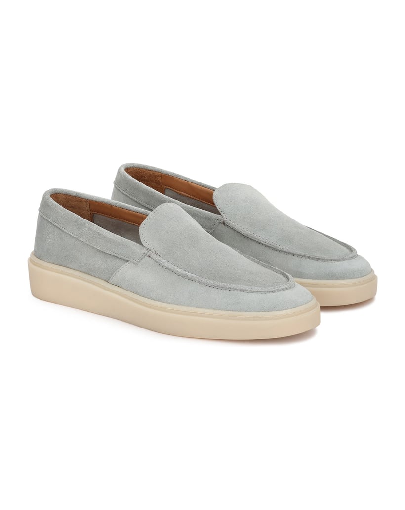 Kazar-Grey-suede-loafers-with-a-sneaker-style-sole-šedá