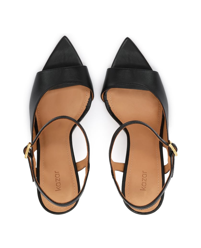 Kazar-Black-sandals-with-striking-cut-out-upper-černá