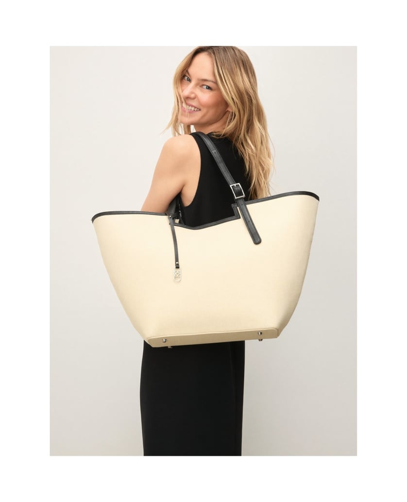 Kazar-Large-shopper-bag-with-additional-purse-béžová