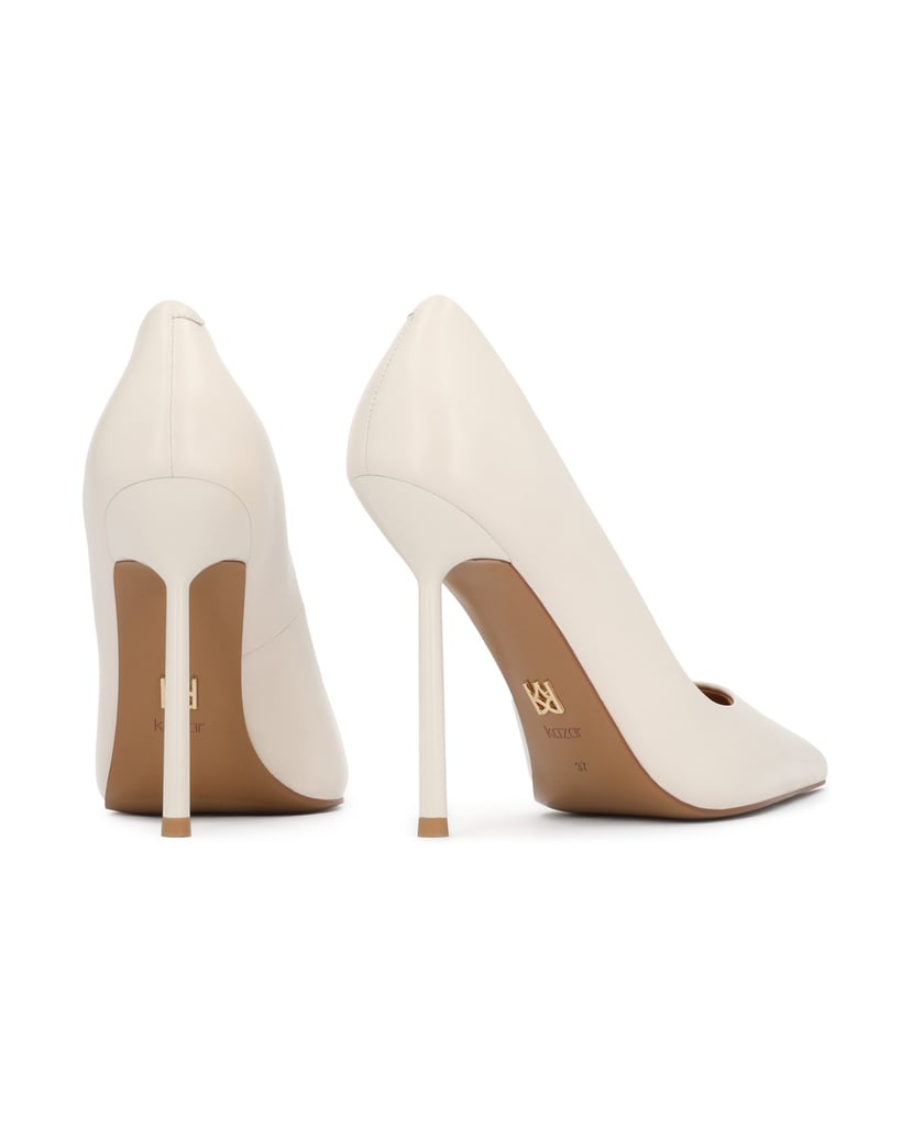 Kazar-White-leather-pumps-biela