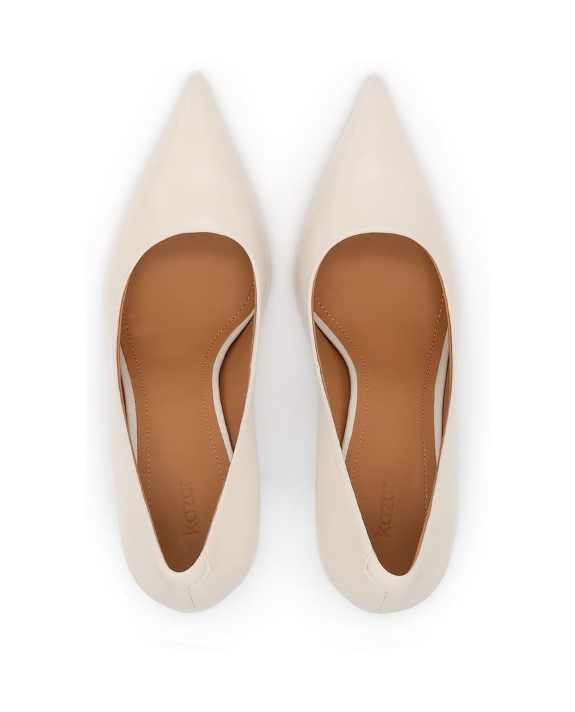 Kazar-White-leather-pumps-biela