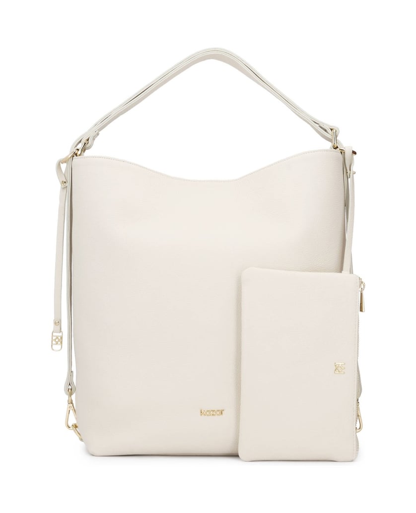 Kazar-Large-leather-handbag-with-pouch-biela