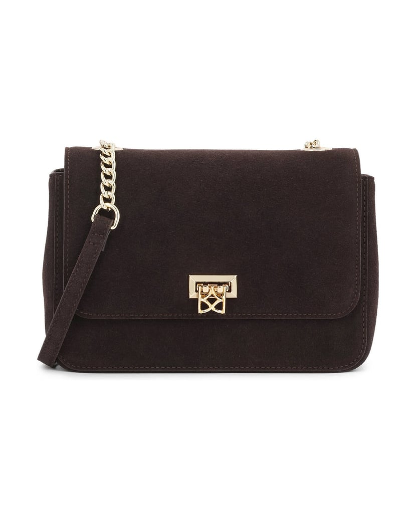 Kazar-Dark-brown-handbag-with-flap-tmavá-hnedá