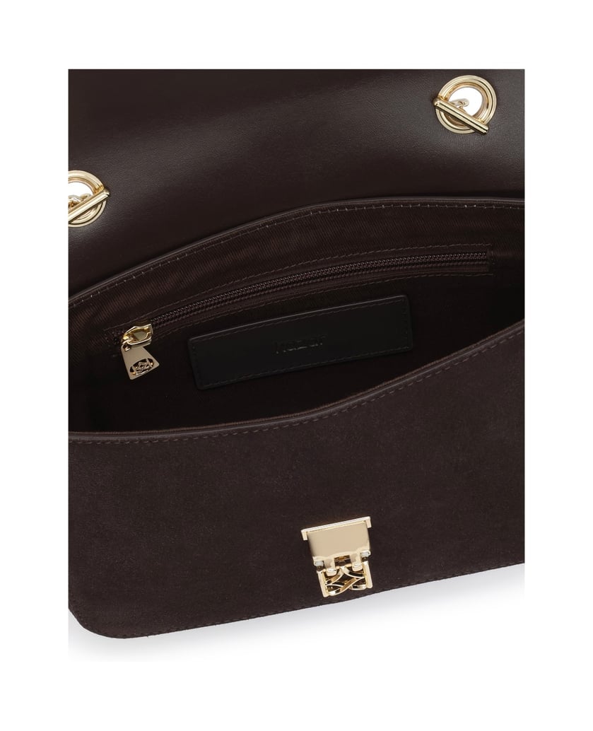 Kazar-Dark-brown-handbag-with-flap-tmavá-hnedá