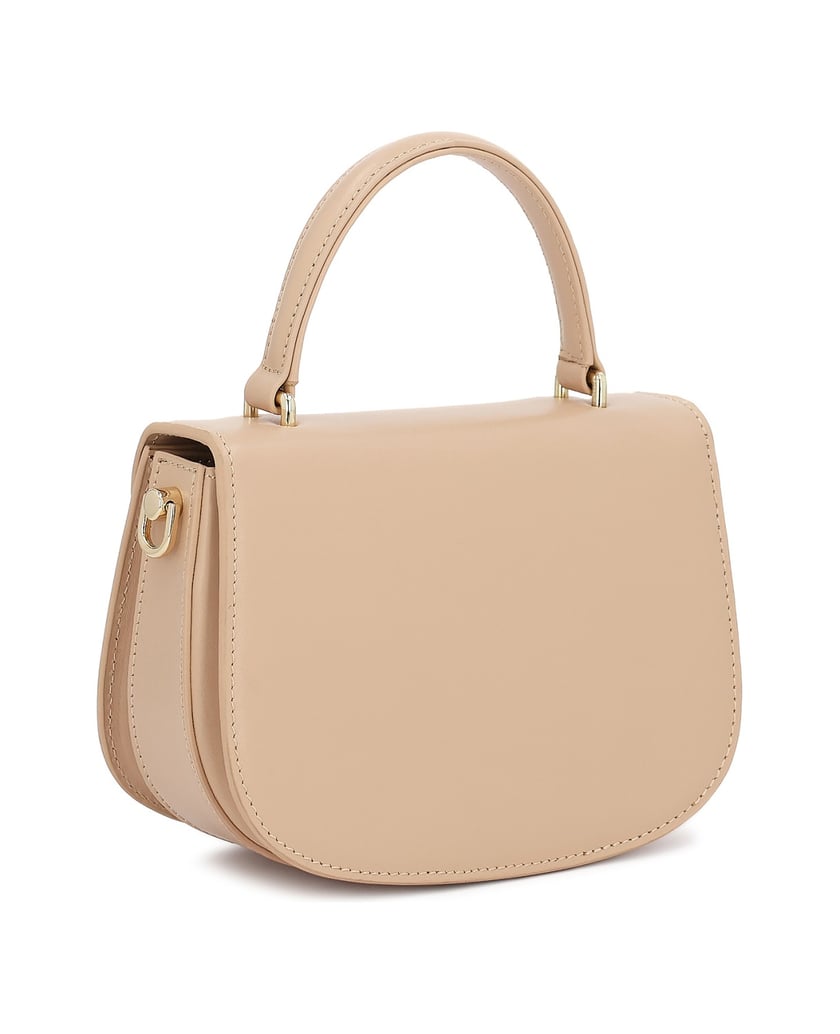 Kazar-Beige-handbag-with-elegant-clasp-KAZAR-béžová