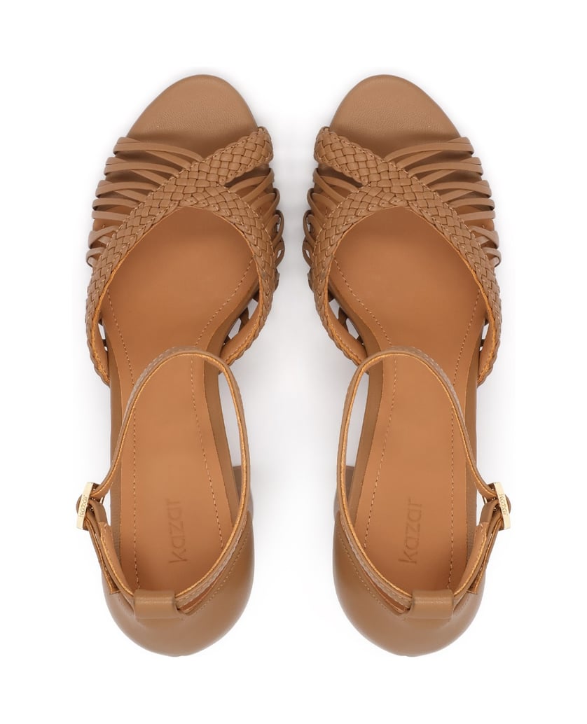 Kazar-Light-brown-sandals-with-a-wide-heel-ťavia